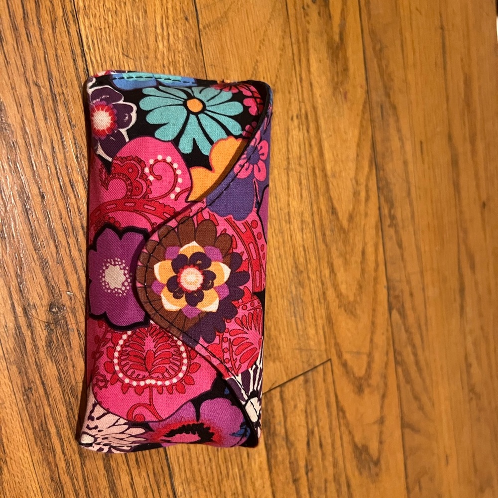 Vera Bradley pink sunglass case